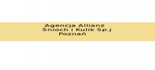 Śnioch i Kulik Sp.j. Agencja Allianz: ubezpieczenia kompleksowe, doradztwo ubezpieczeniowe, Poznań