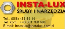 Insta-Lux: artykuły budowlane i gospodarcze, wyroby śrubowe, sprzęt do transportowania, elektronarzędzia akumulatorowe Zielona Góra